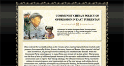 Desktop Screenshot of eastturkestan.com